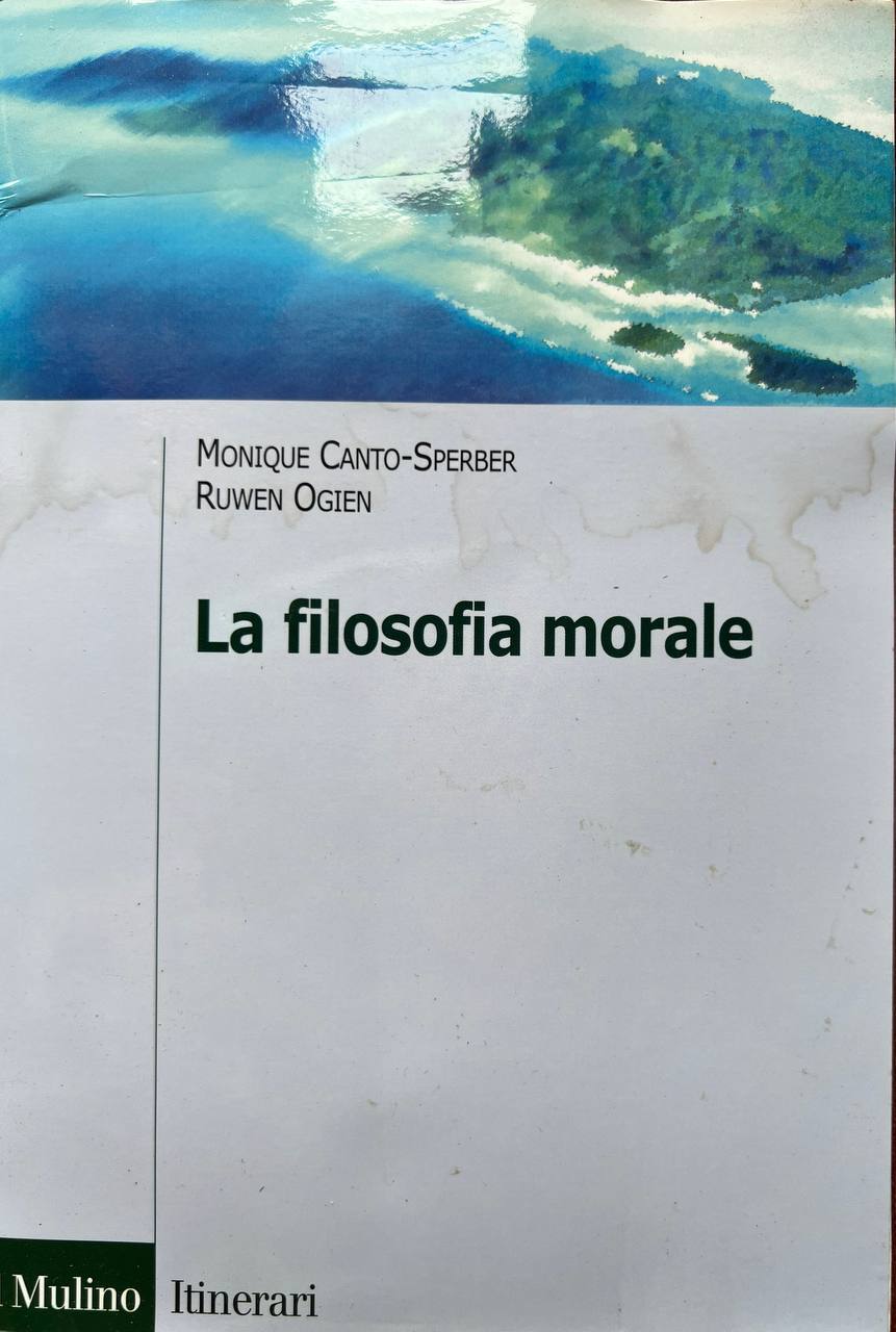La filosofia morale