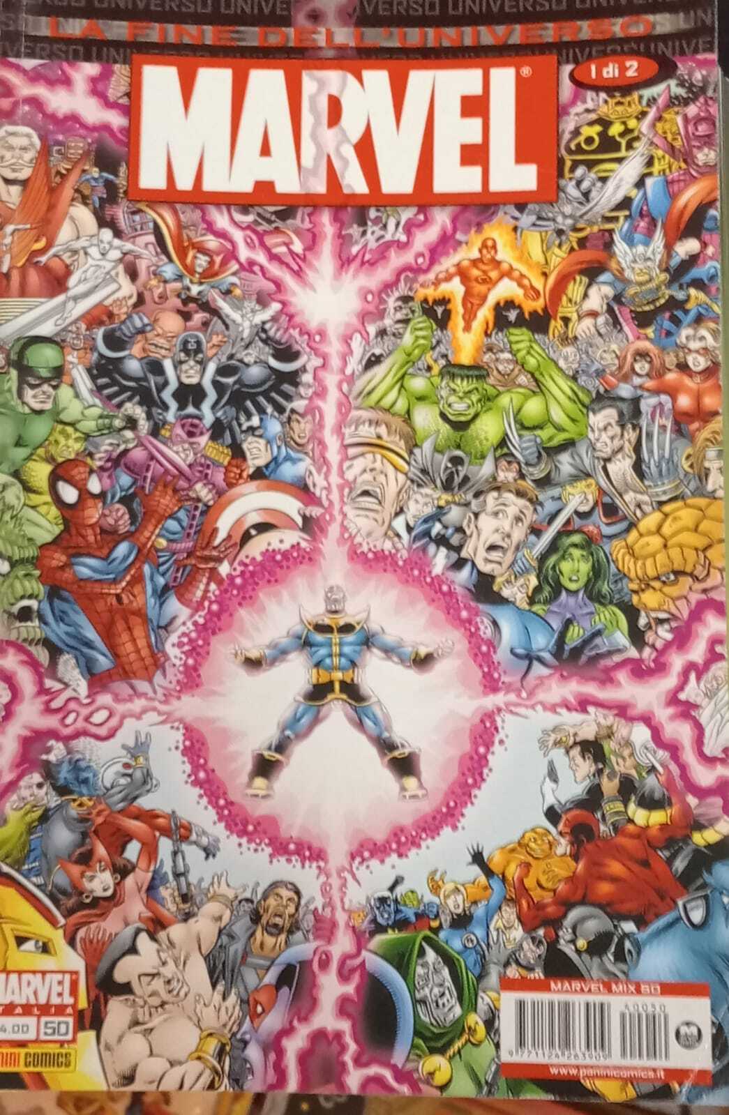 La fine dell'universo. Marvel n. 1.