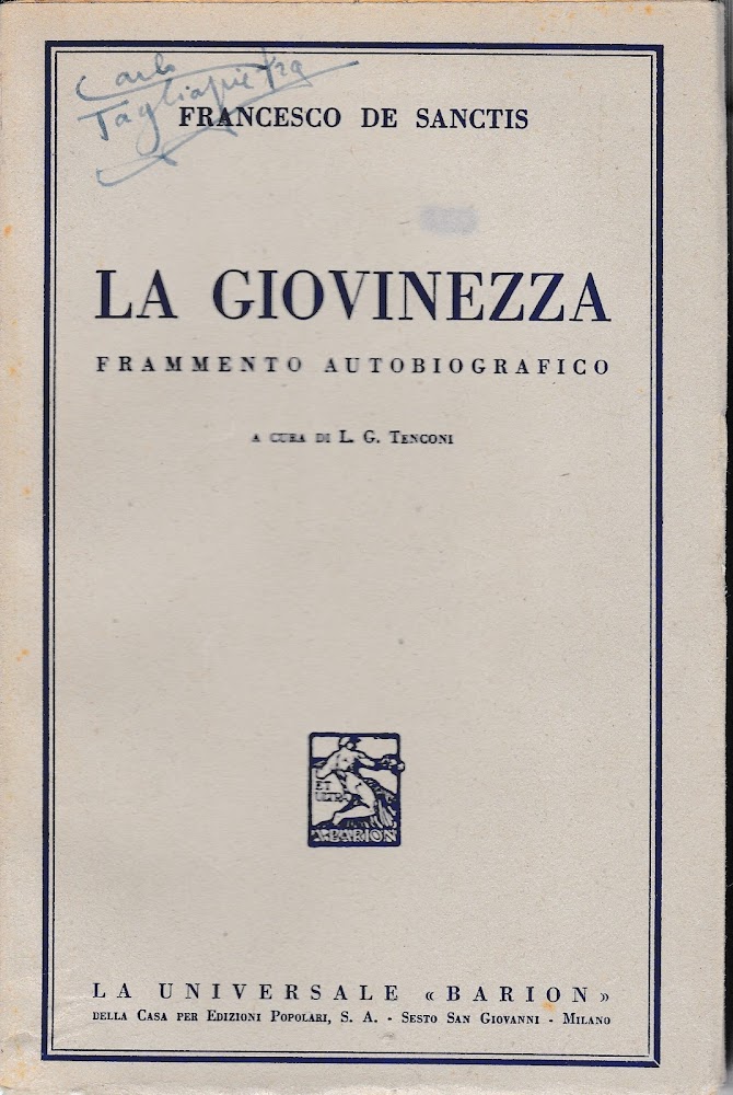 La giovinezza. Frammento autobiografico