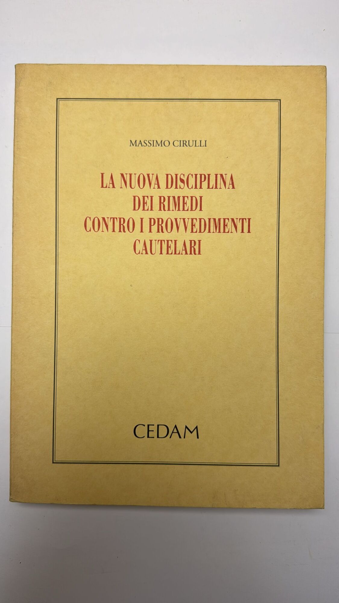 La nuova disciplina dei rimedi contro i provvedimenti cautelari