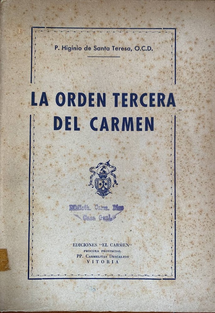 La orden tercera del Carmen