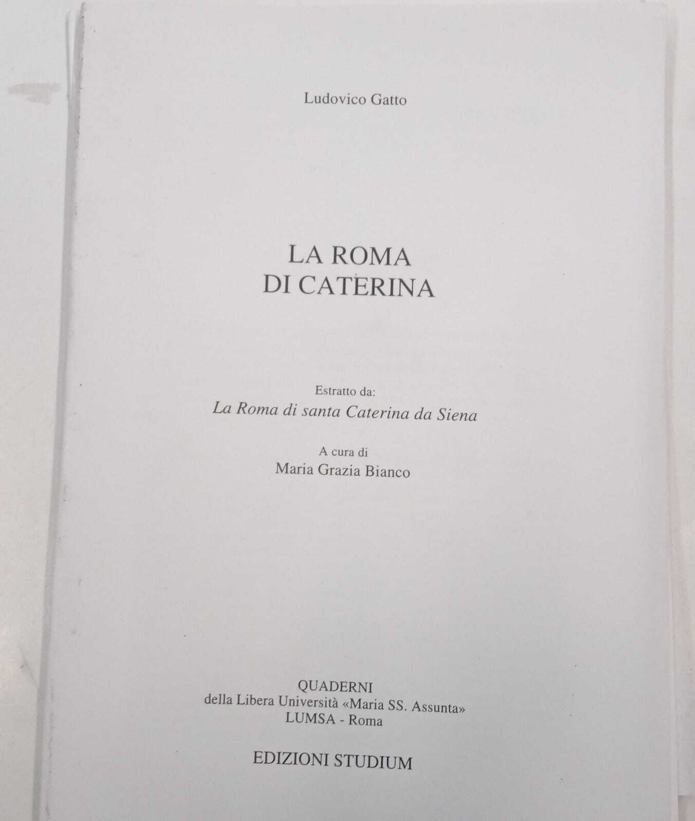 La Roma di Caterina (estratto)