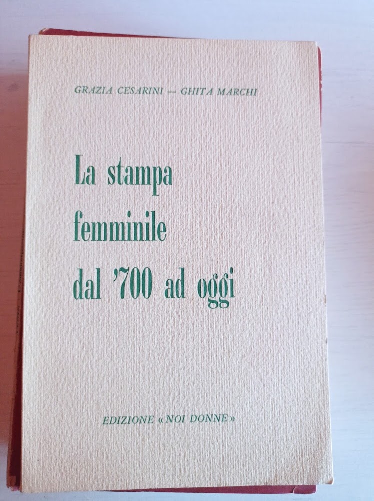La stampa femminile dal 700 ad oggi