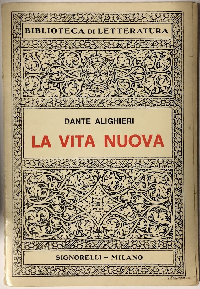 La vita Nuova.