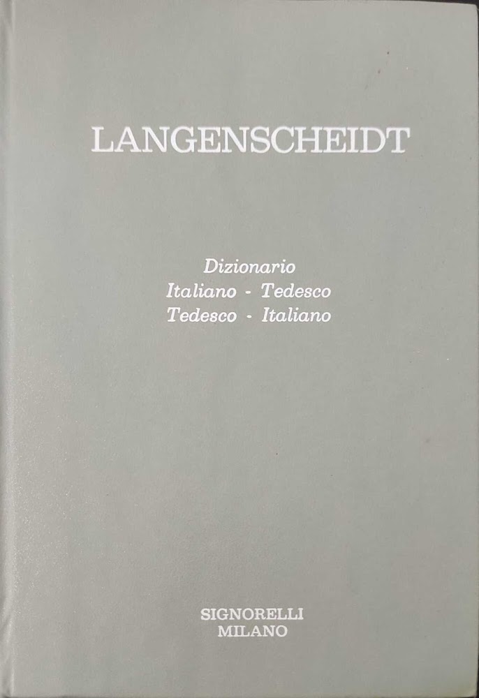 Langenscheidt Dizionario tedesco italiano - italiano tedesco