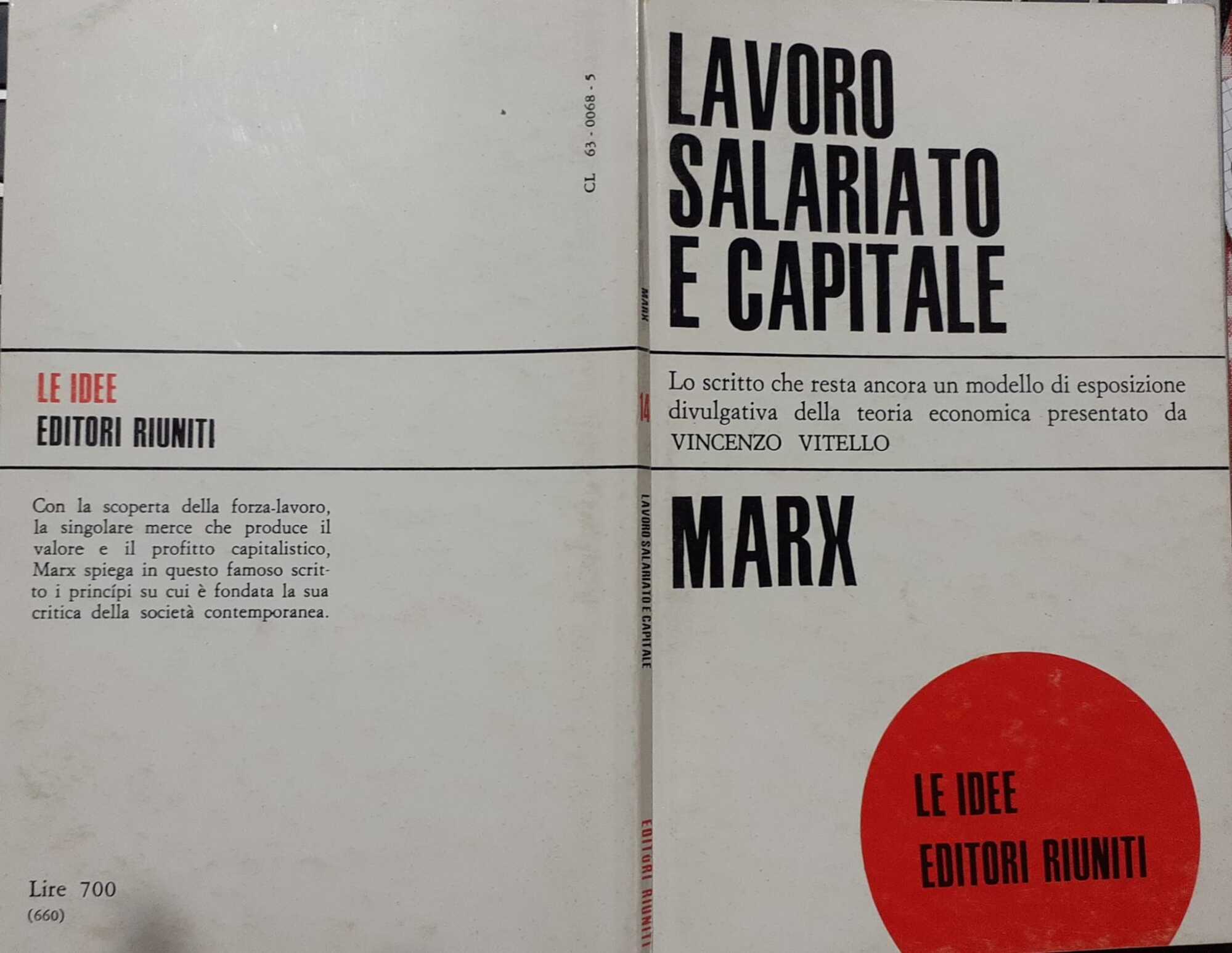 Lavoro salariato e capitale