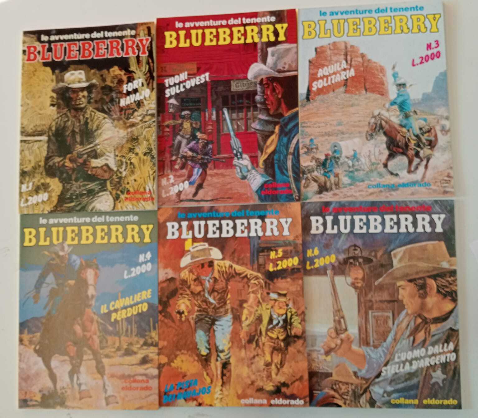 Le avventure del tenente Blueberry. Serie dal n. 1 al …