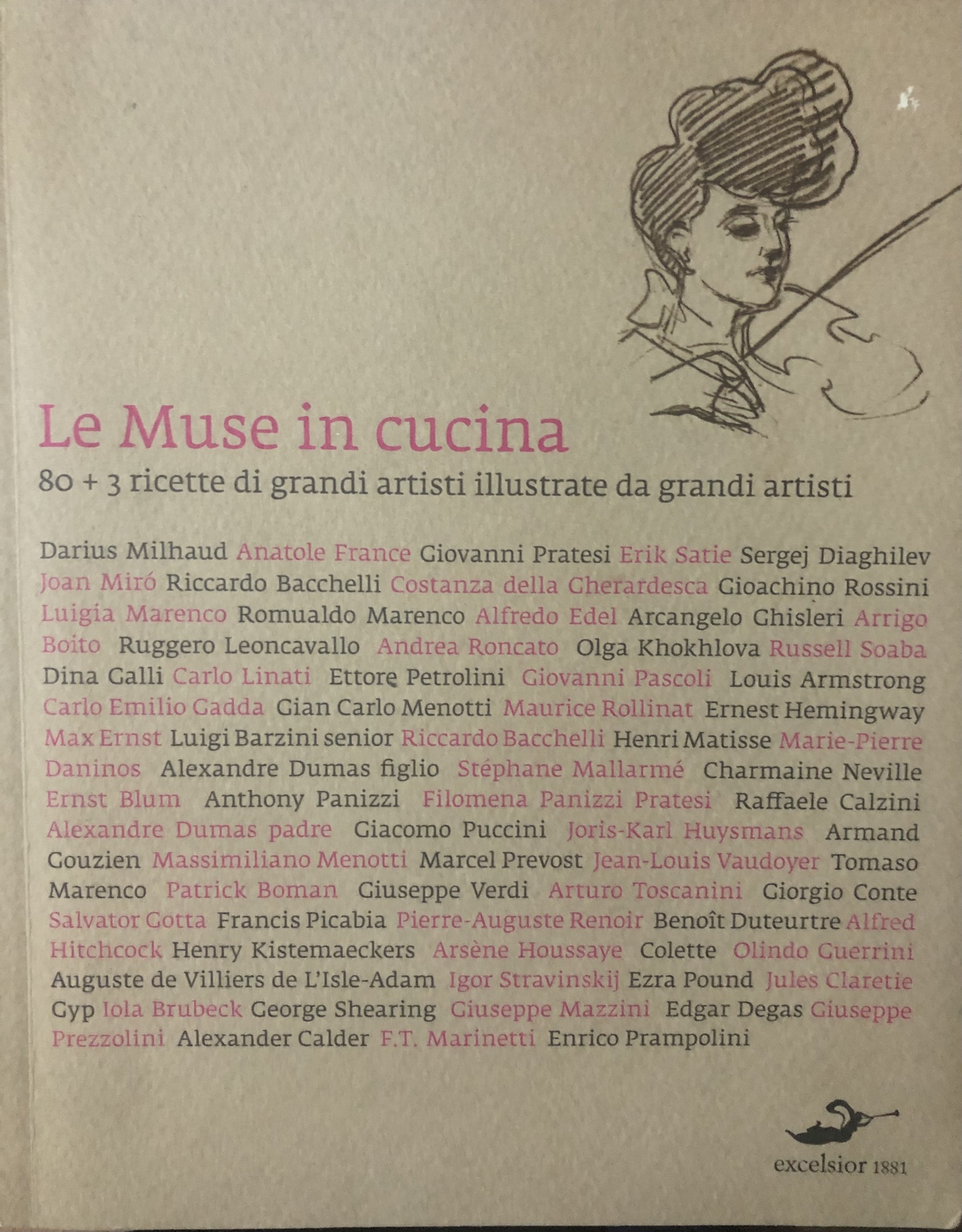 Le muse in cucina.Ottanta ricette di grandi artisti illustrate da …