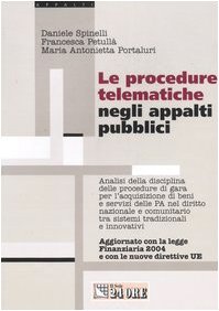 Le procedure telematiche negli appalti pubblici