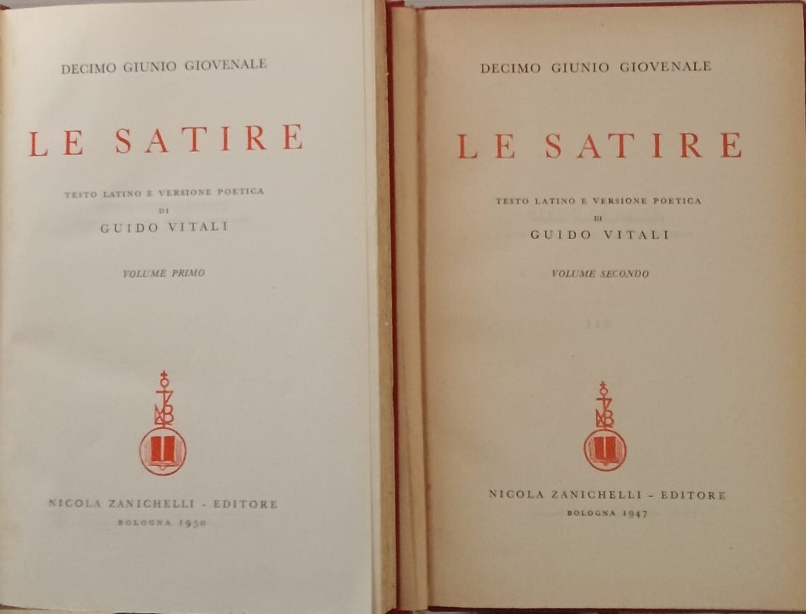 Le satire (Volume I e II)