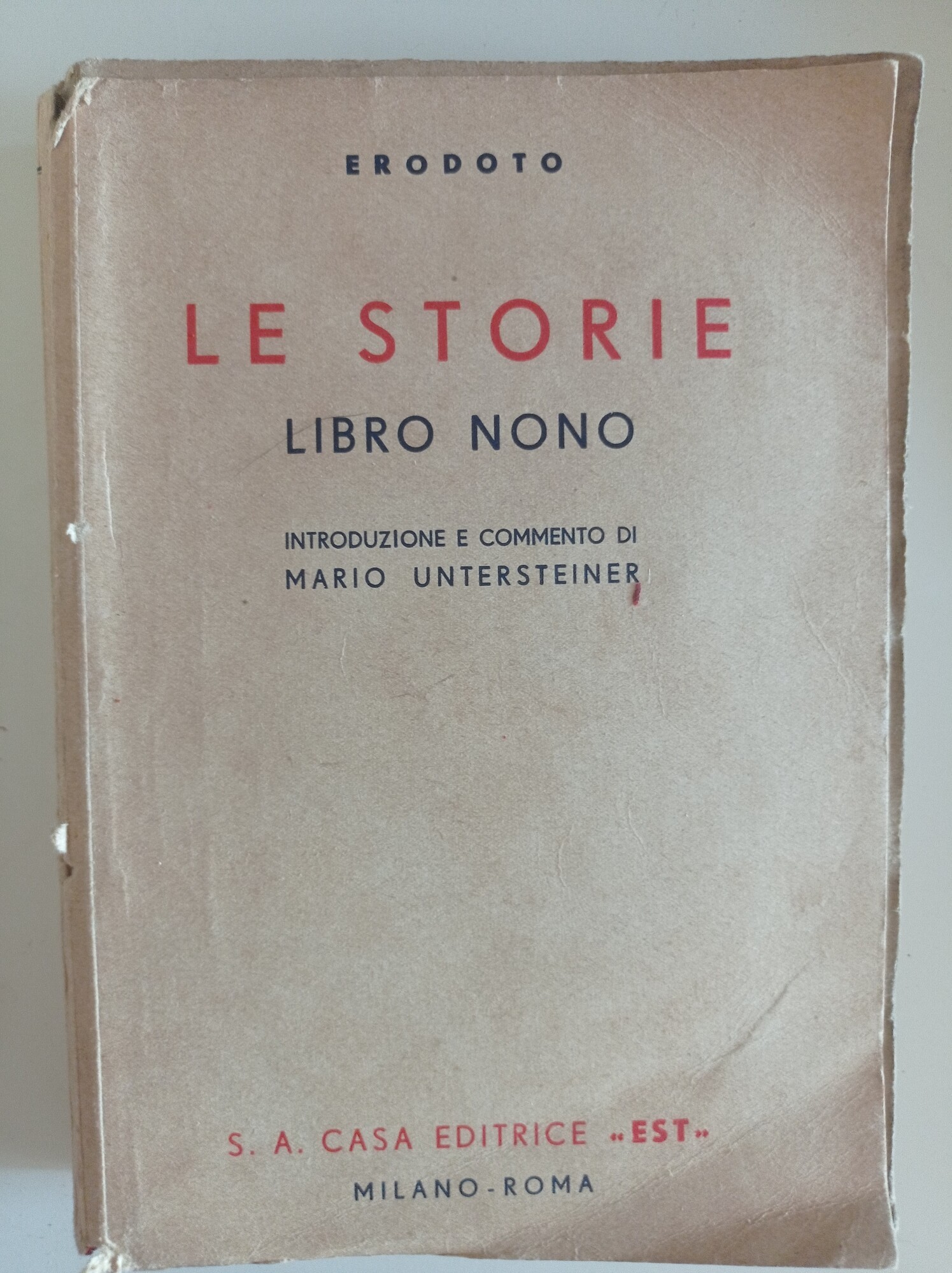 Le storie Libro nono