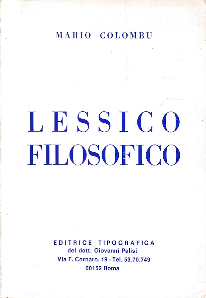 Lessico Filosofico