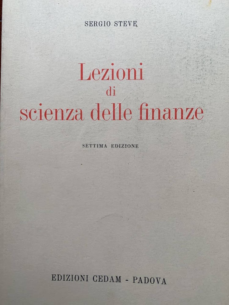 Lezioni di scienza delle finanze
