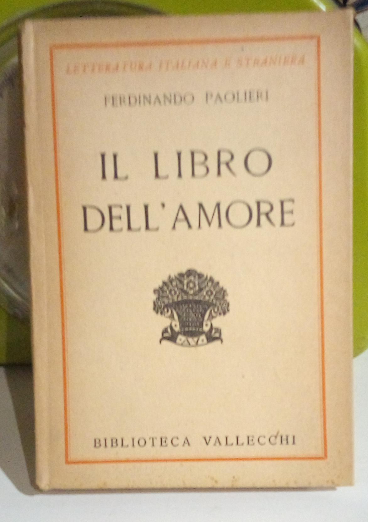 libro dell'amore.