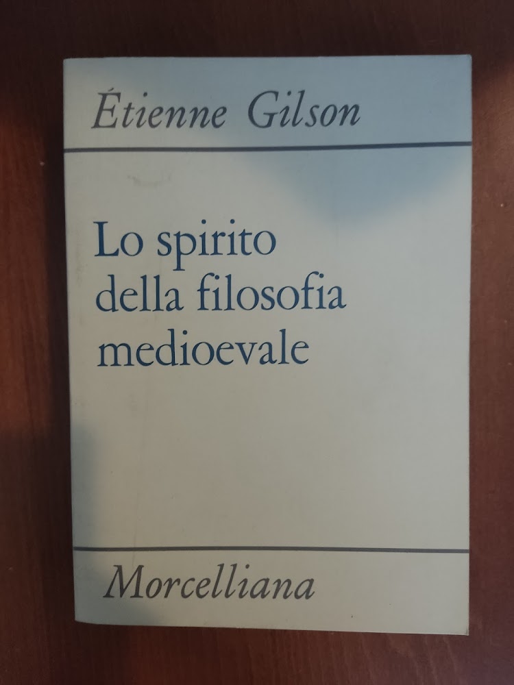Lo spirito della filosofia medievale