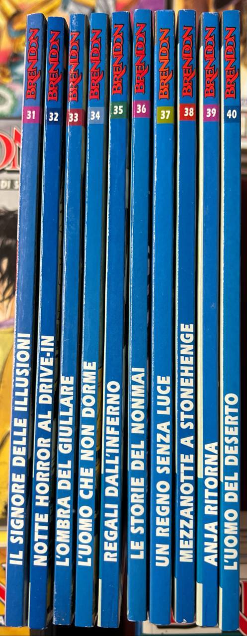 Lotto 10 fumetti Brendon (da n^ 31 a 40).