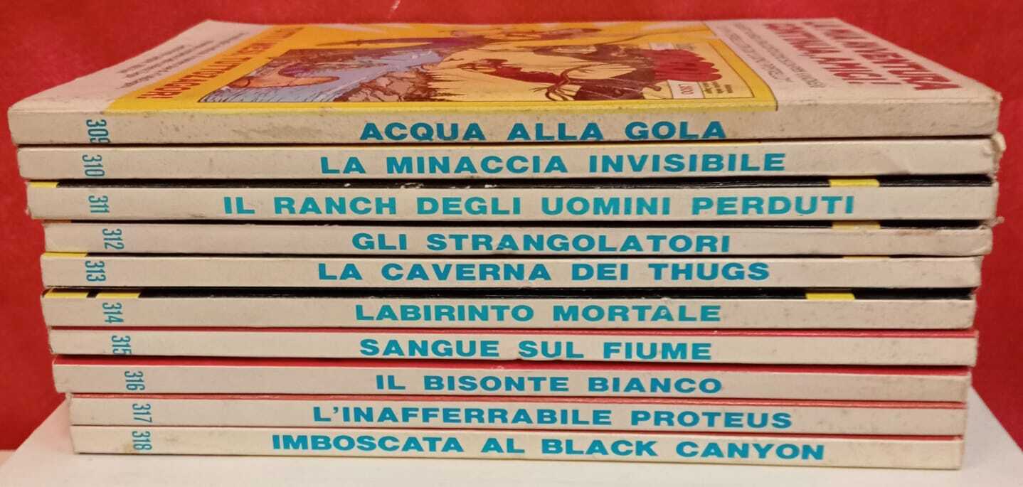 Lotto 10 numeri Tex. Numeri in descrizione.