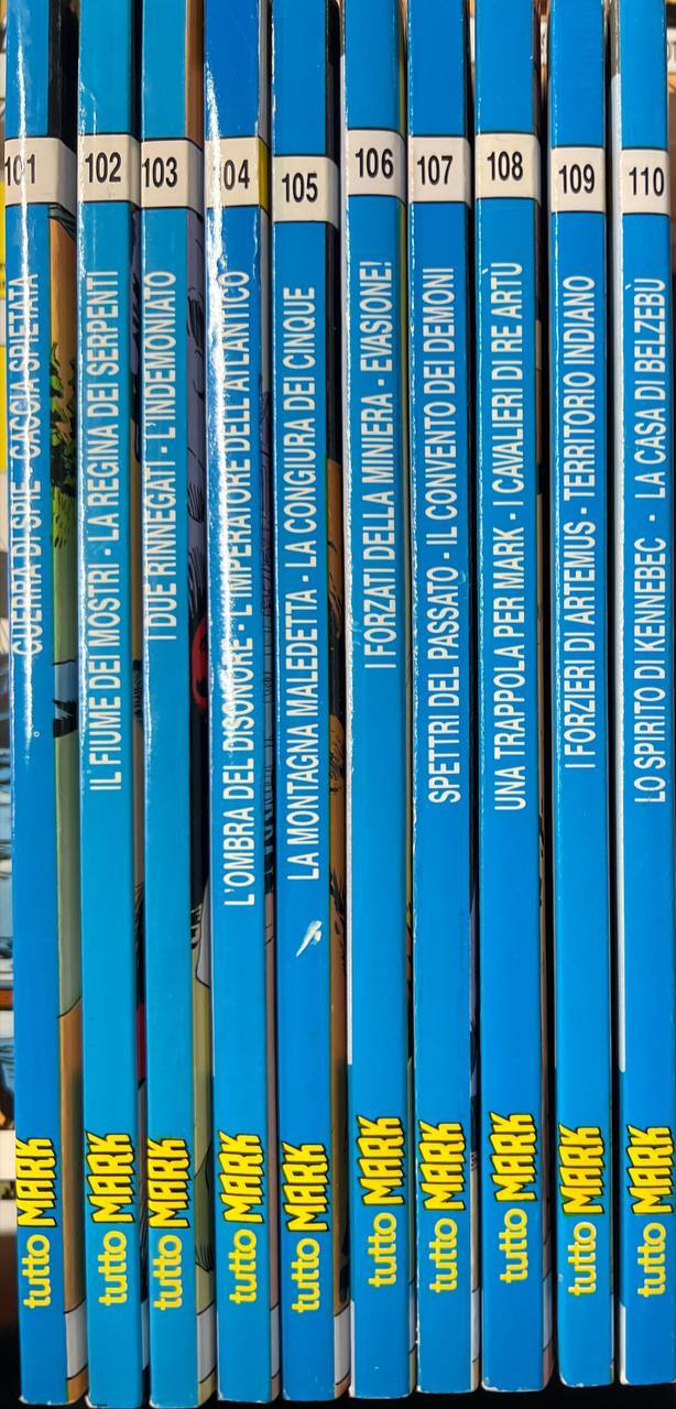 Lotto 10 numeri Tutto Mark (da n^ 101 a 110).