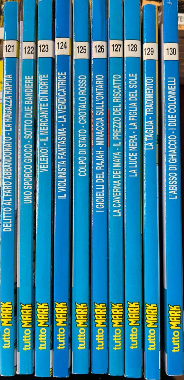 Lotto 10 numeri Tutto Mark (da n^ 121 a 130).