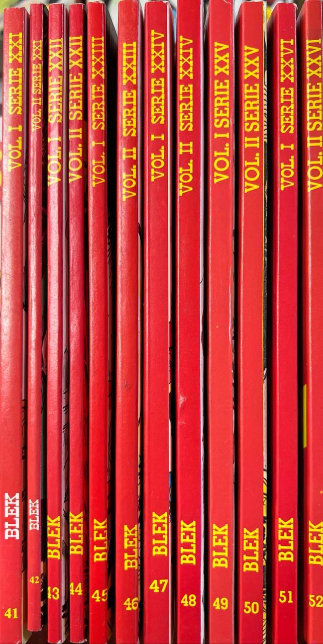 Lotto 12 numeri Blek (da n^ 41 a 52).