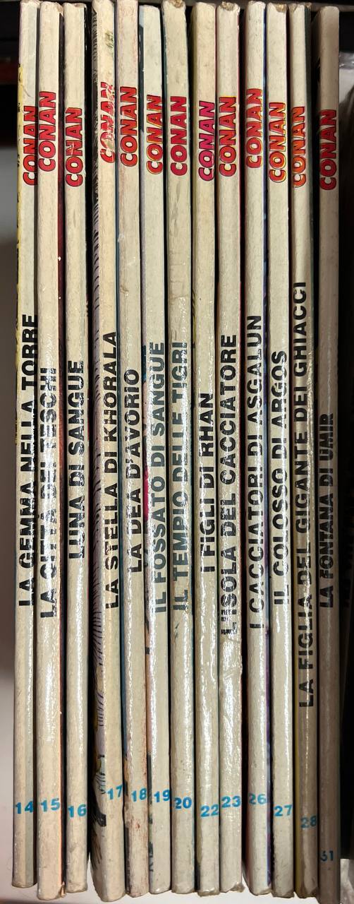 Lotto 13 numeri Conan.