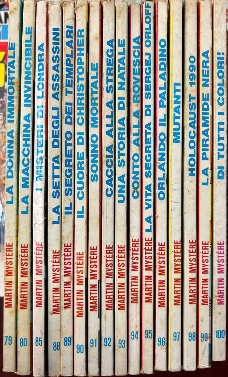 Lotto 16 fumetti Martin Mystere (n^ 79-80-85 e da n^ …