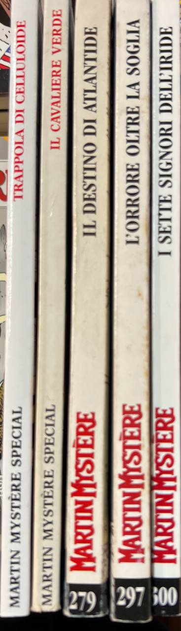 Lotto 3 fumetti Martyn Mystere (n^ 279-197-300) e 2 Martin …