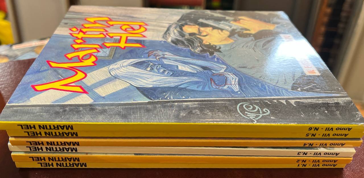 Lotto 6 fumetti Martin Hel ( Anno VII da n^ …