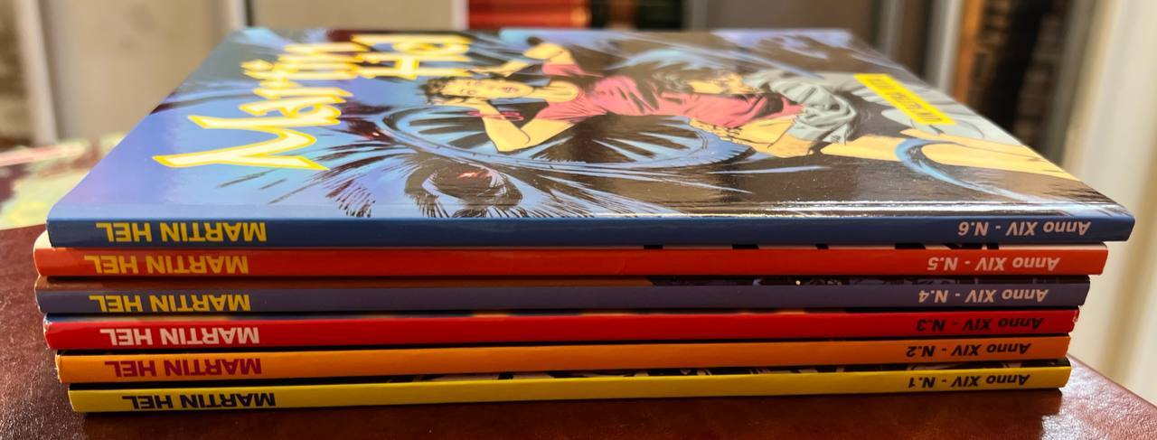 Lotto 6 fumetti Martin Hel (Anno XIV da n^ 1 …