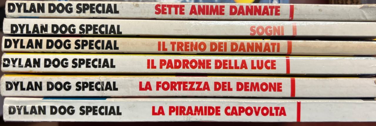 Lotto 6 numeri "Dylan Dog Speciale".