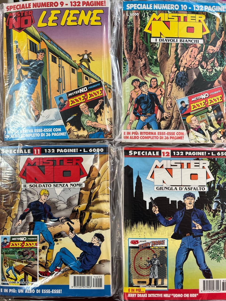 Lotto Mister No Speciale (n^ 9-10-11-12 con albi speciali).