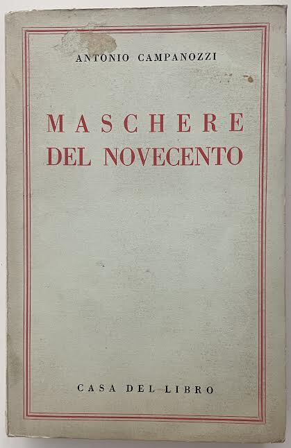 Maschere del Novecento