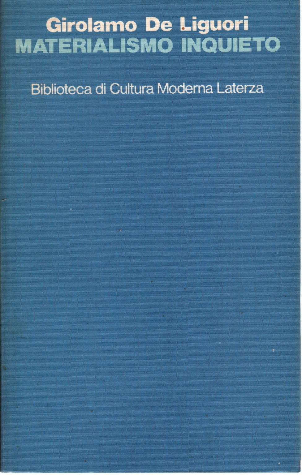 Materialismo Inquieto