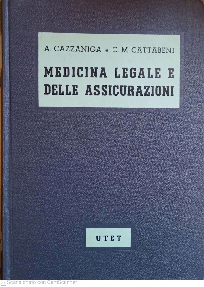 Medicina legale e delle assicurazioni