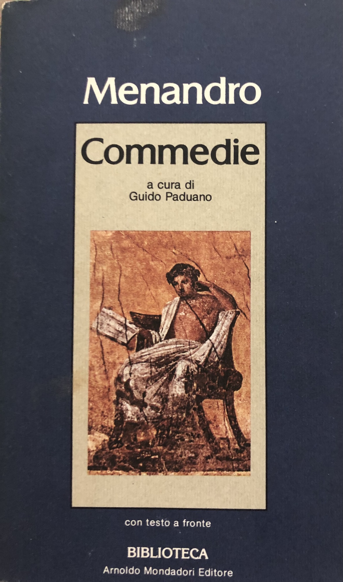 Menandro Commedie.