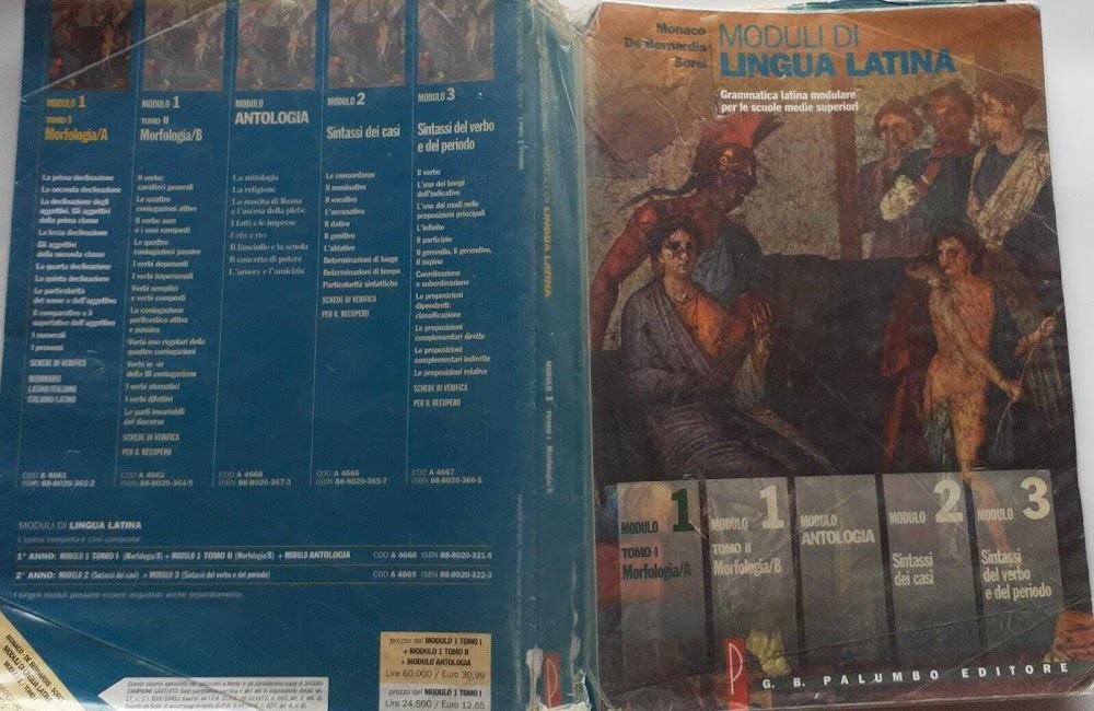 Moduli di lingua latina. Morfologia A. Per le Scuole superiori …