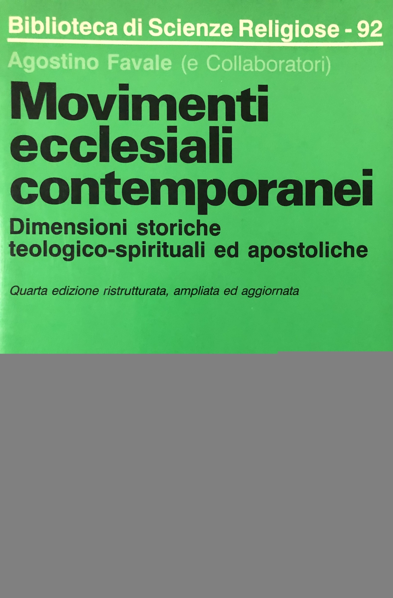 Movimenti ecclesiali contemporanei.