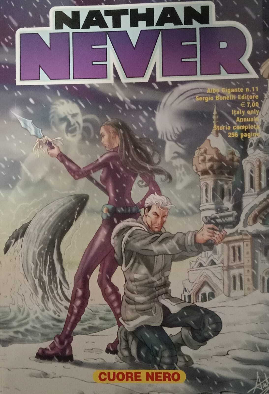 Nathan Never. Albo gigante n. 11. Cuore nero.