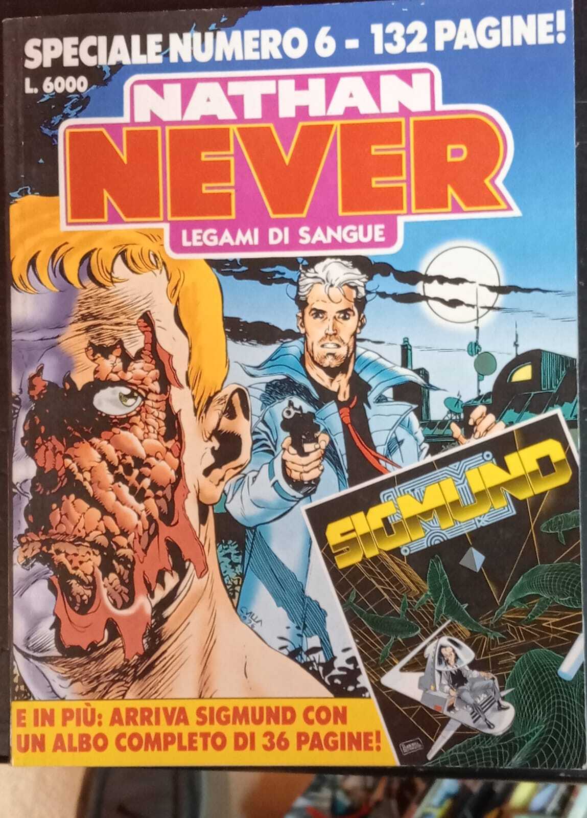Nathan Never, numero speciale n. 6 . Legami di sangue.