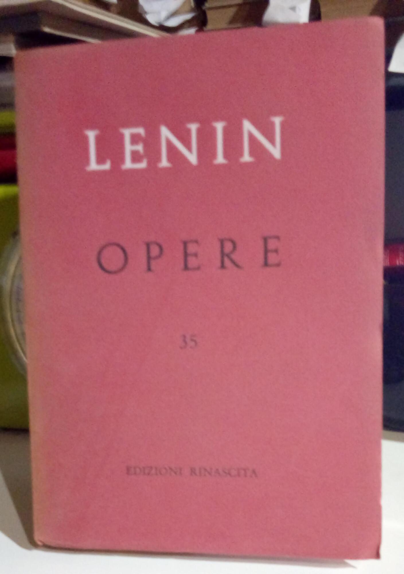 Opere complete, vol. 35^. Carteggio (Febbraio 1912 - Dicembre 1922)