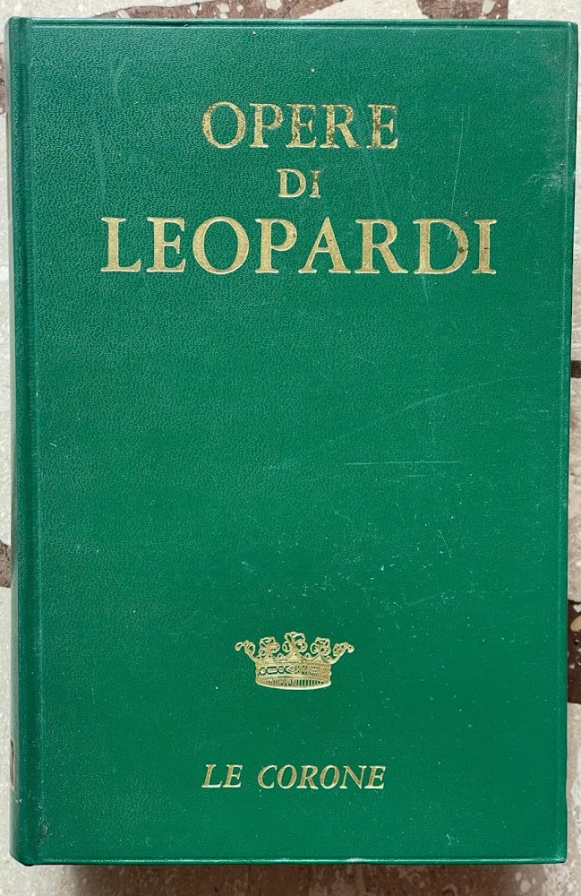 opere di leopardi