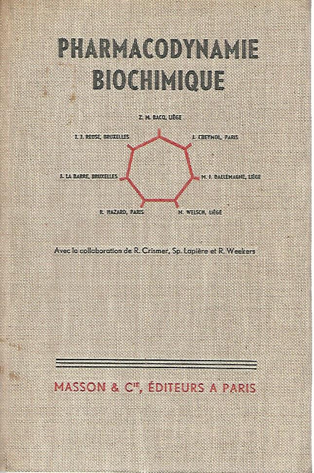Pharmacodynamie biochimique