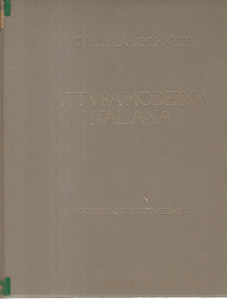 Pittura moderna italiana. Un secolo di pittura italiana ( dal …