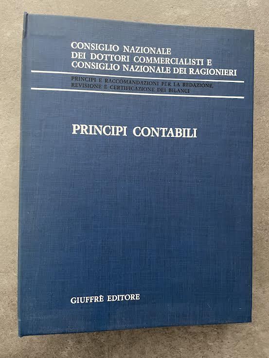 Principi contabili. Volume I.