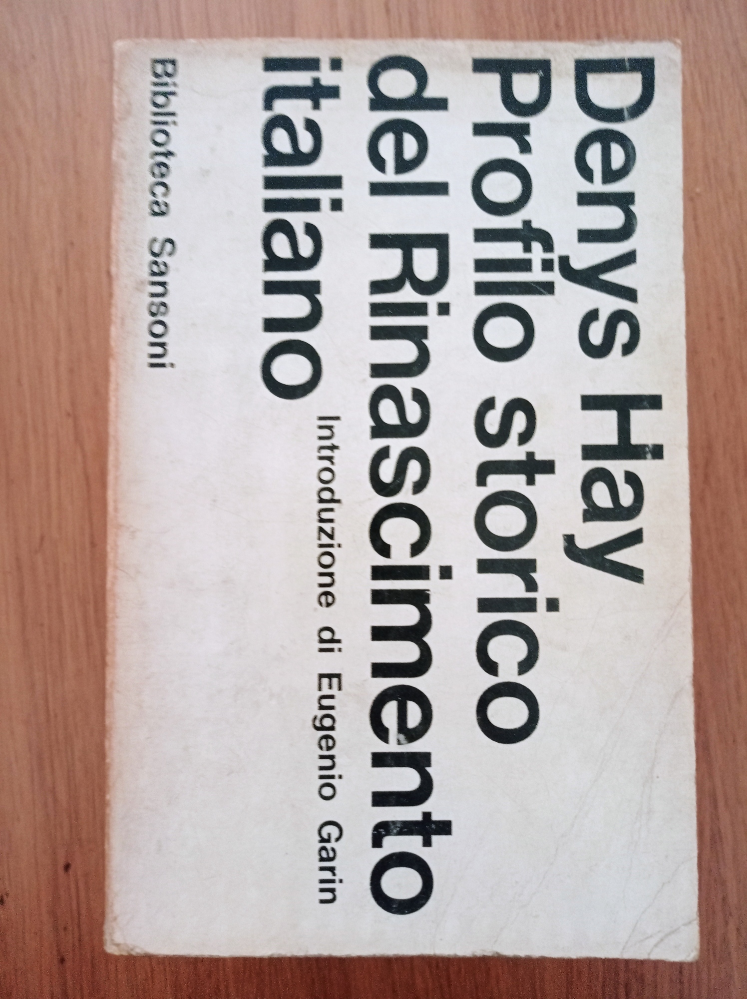 Profilo storico del Rinascimento italiano