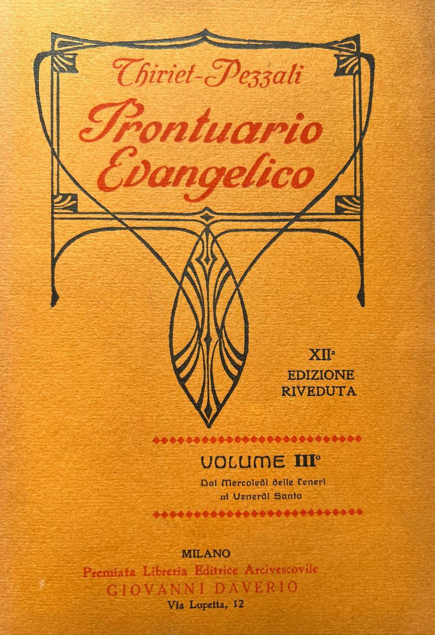Prontuario evangelico di tutte le domeniche. Volume III