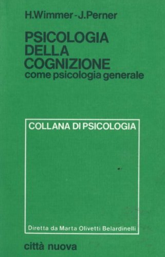 Psicologia della cognizione come psicologia generale