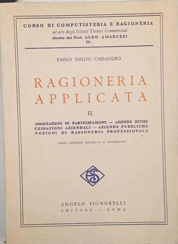 Ragioneria applicata (vol. II)