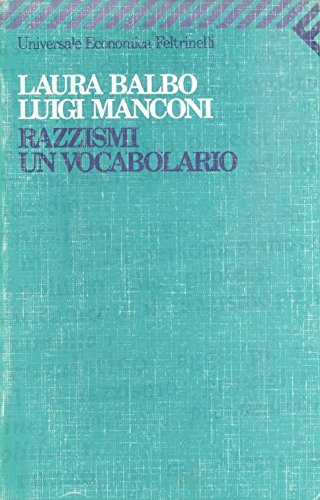 Razzismi. Un vocabolario