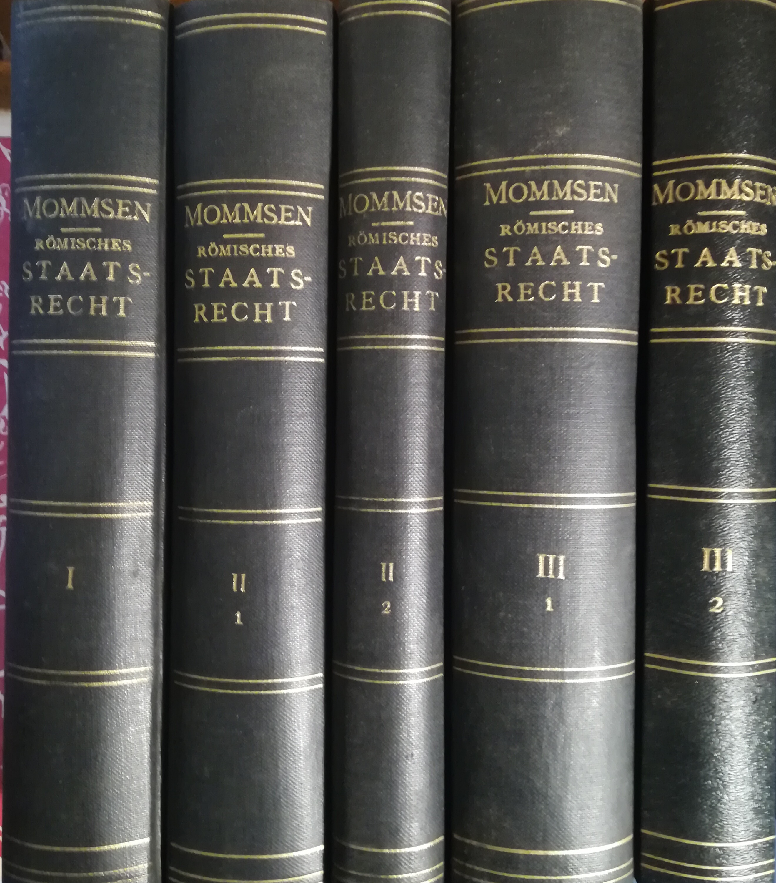Roemisches Staatsrecht. I. II. III. IV. V.
